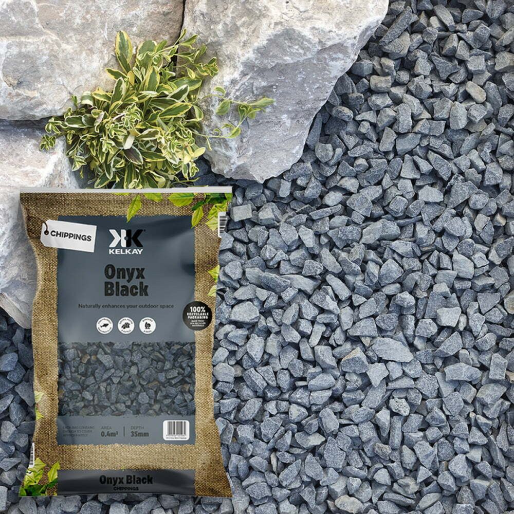 Onyx Black Chippings    (NEW)