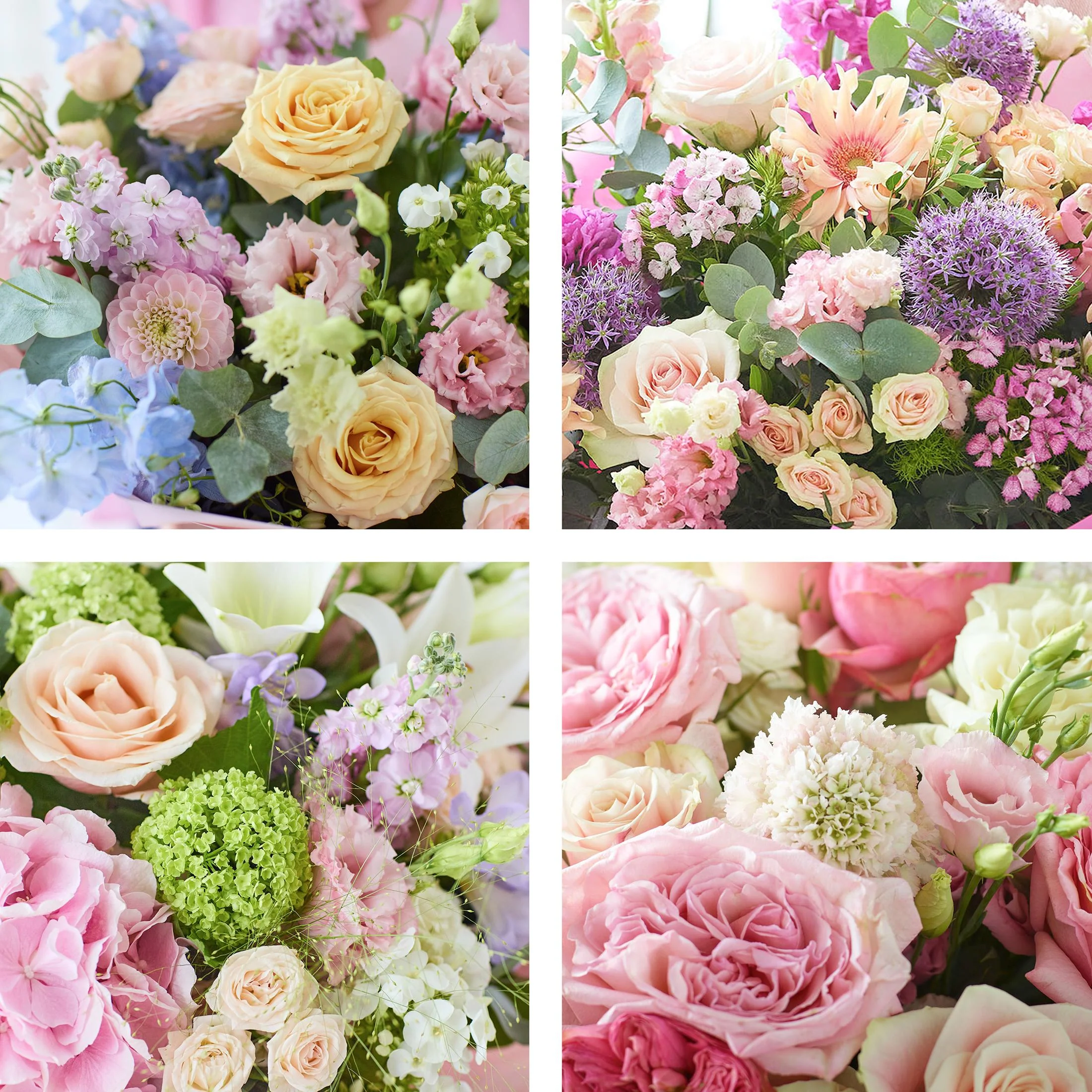 Opulent Pastel Bouquet - Image 2