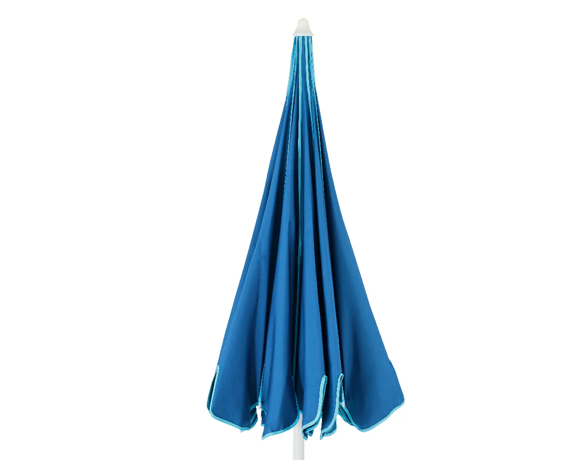 Outdoor Parasol - 1.95 metre Blue - Image 2