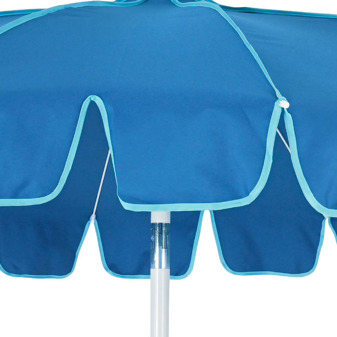 Outdoor Parasol - 1.95 metre Blue - Image 5