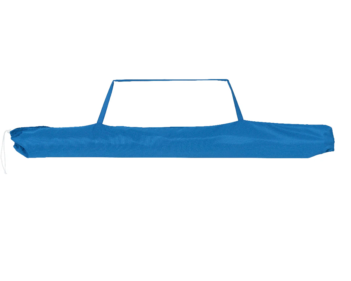 Outdoor Parasol - 1.95 metre Blue - Image 6