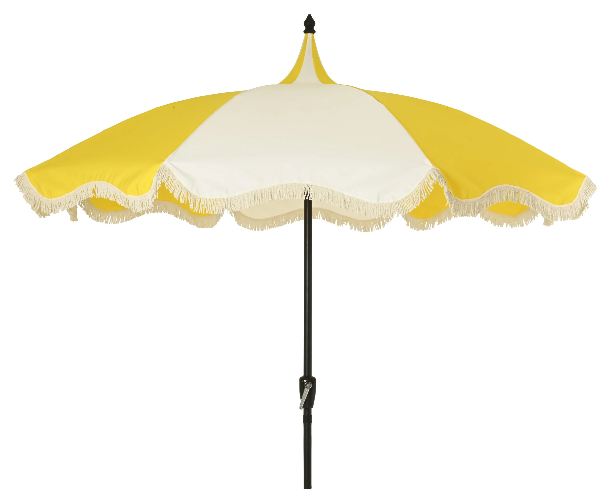 Parasol outdoor yellow