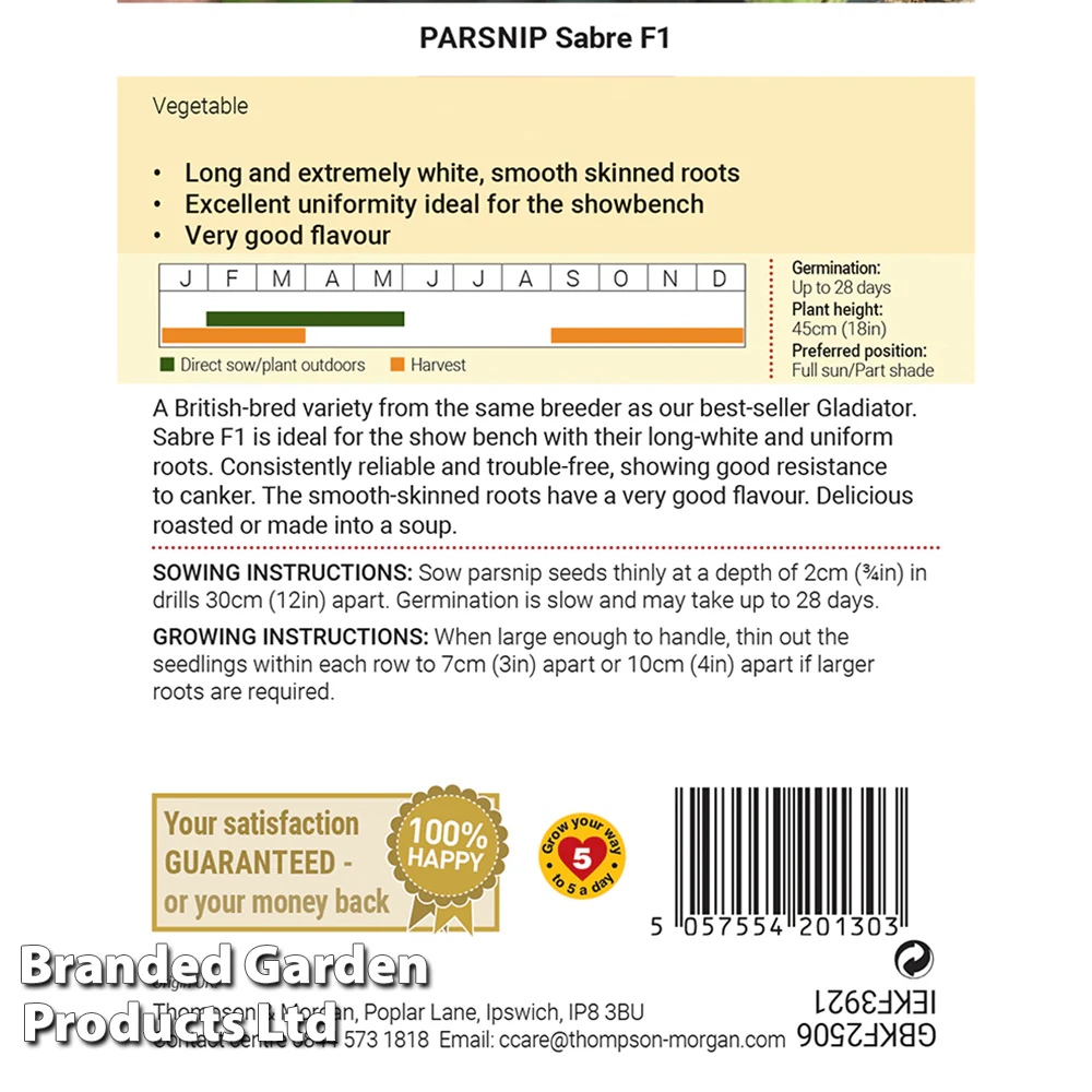 Parsnip 'Sabre' - Image 2