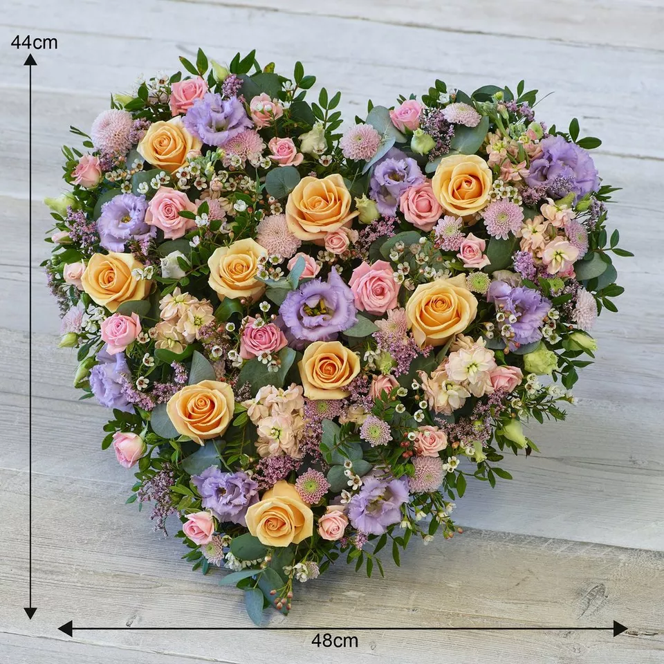 Pastel Rose Heart - Image 2