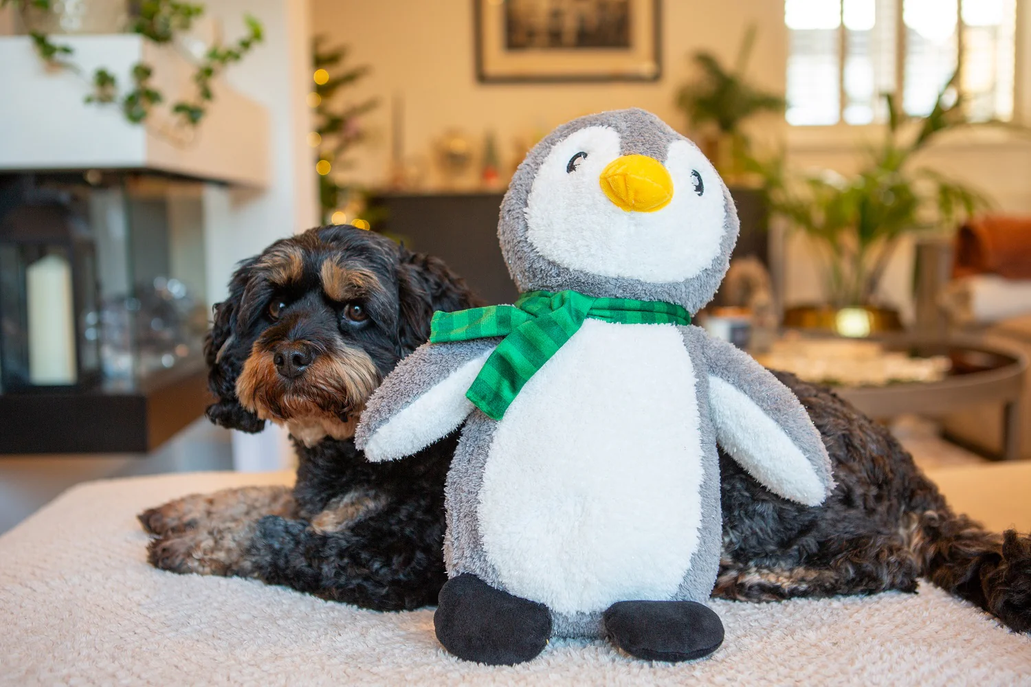 Pebble the Penguin Dog Toy - Image 3