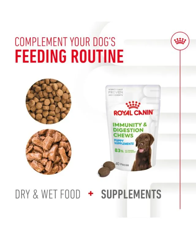Royal Canin Puppy Supplement for Immunity and Digestion Soft Chews 100g - Image 5