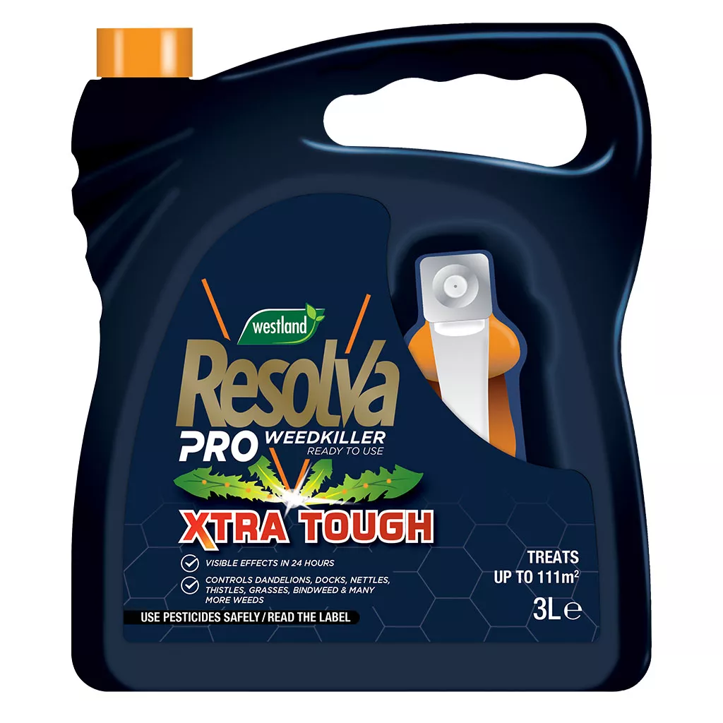 Westland Resolva Pro Xtra Tough Weedkiller Ready-To-Use 3L