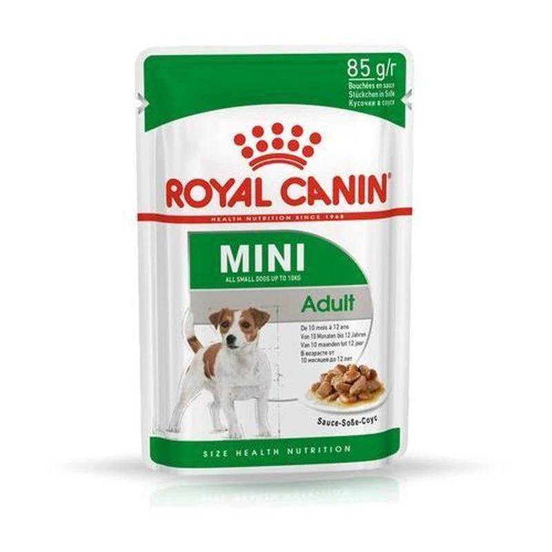 Royal Canin Mini Adult In Gravy Pouch 85g