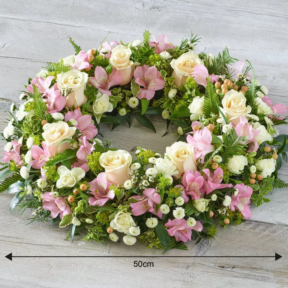 Soft Pastel Wreath - Image 7
