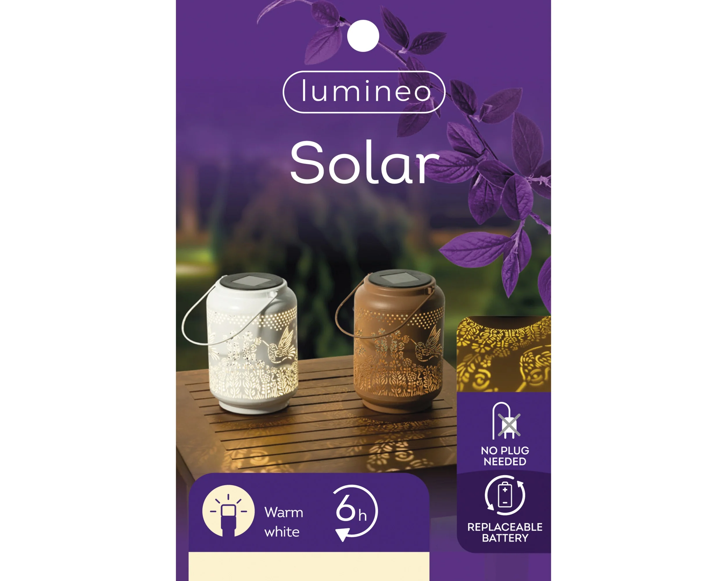 Solar lantern metal - sold separately - Image 2