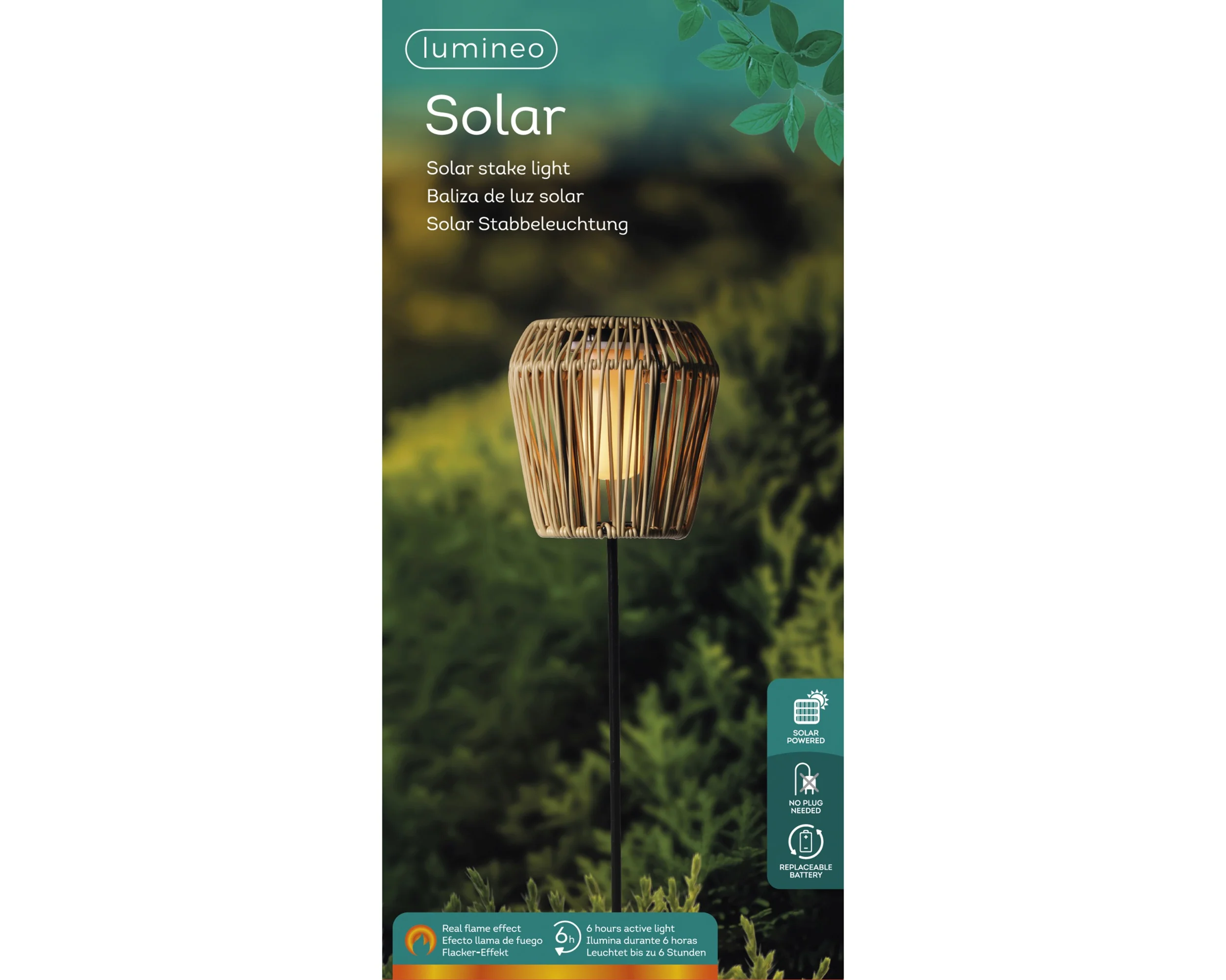 Solar stake light flame - Image 2