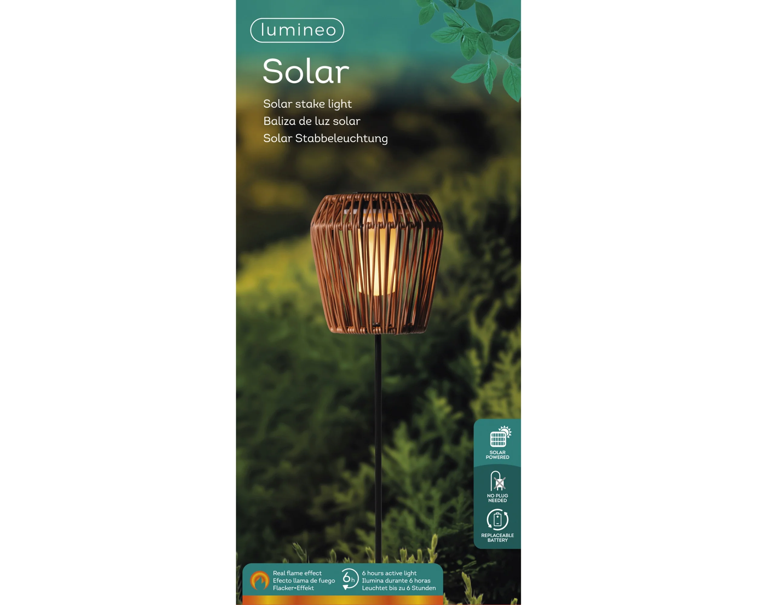 Solar stake light flame - Image 2