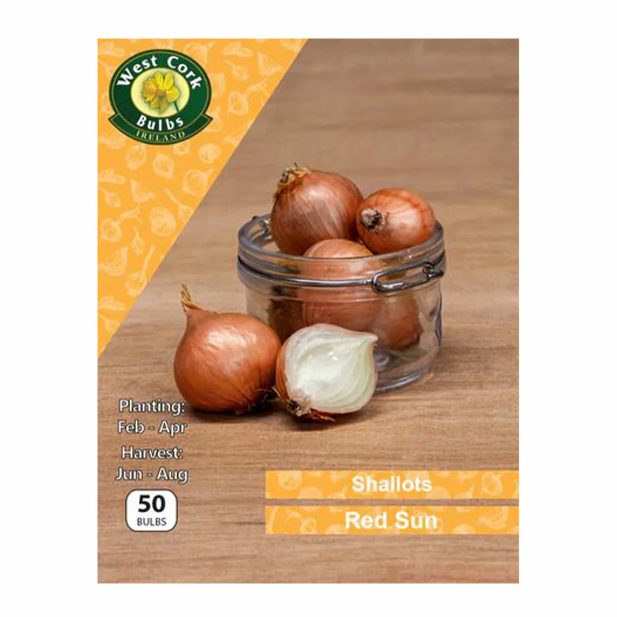 Shallots 'Red Sun' (50 Bulbs Per Pack)
