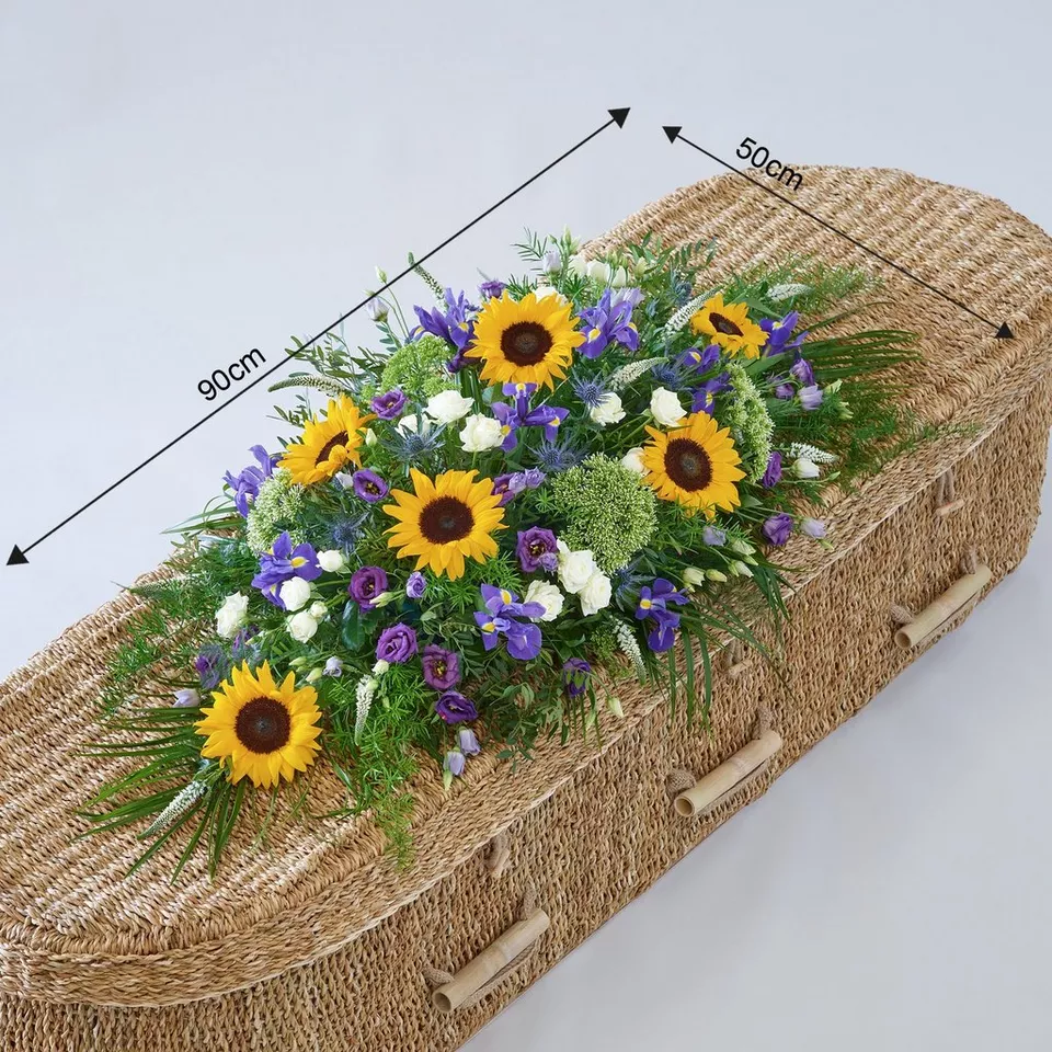 Sunflower Mix Casket Spray - Image 2