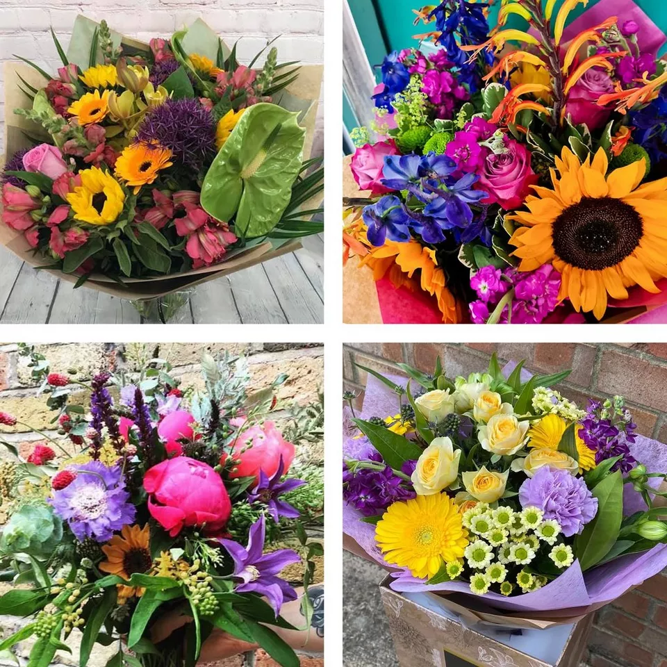 Sympathy hand-tied made with the finest flowers Neutrals €100 FB23 - Image 5