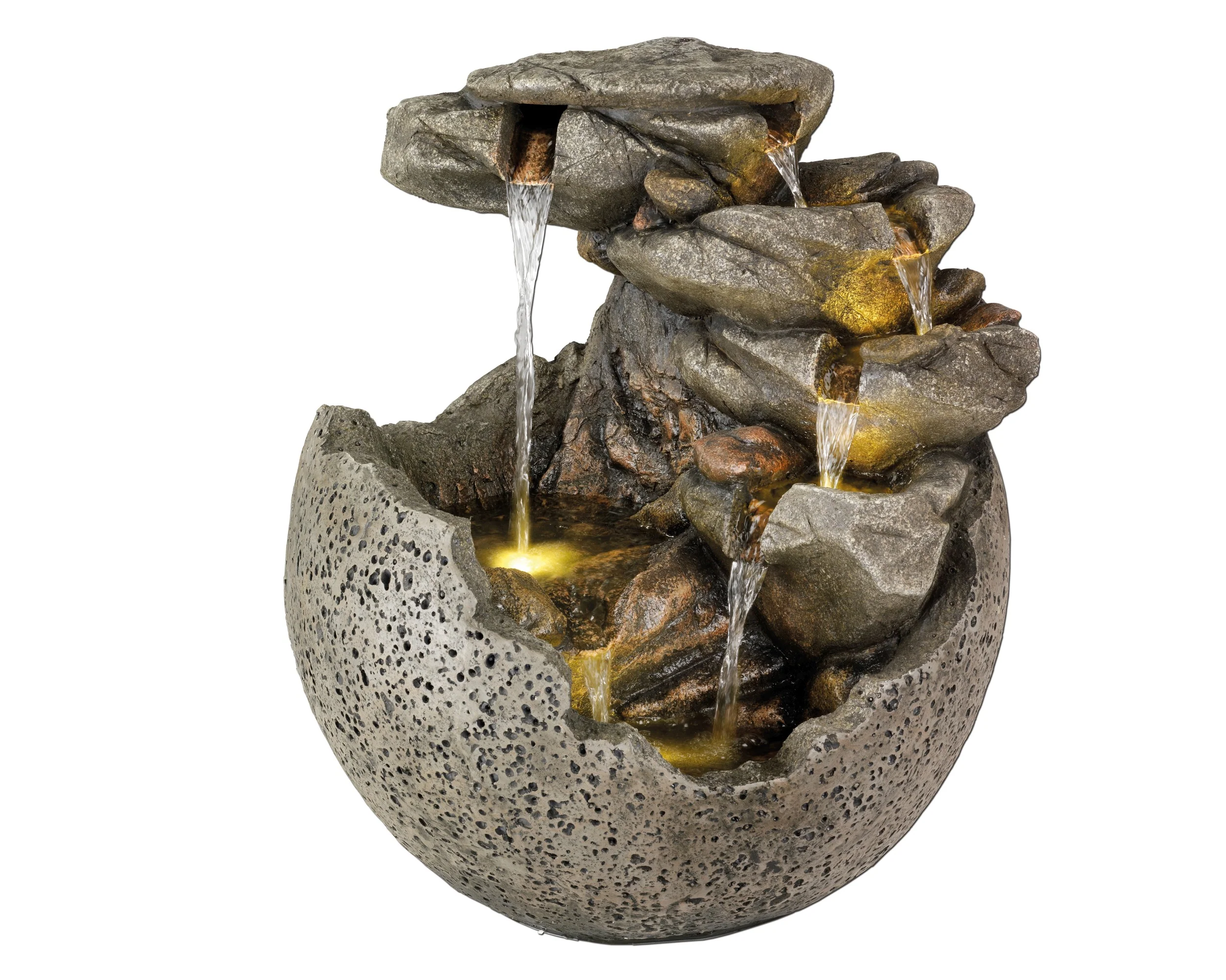 Tranquil Rock Water Feature - 130cm - Image 2