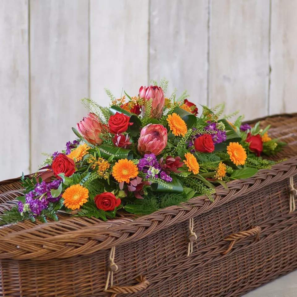 Tropical Casket Spray Standard FB23 - Image 4