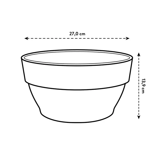 Vibia Campana Bowl 27cm Living Concrete - Image 3