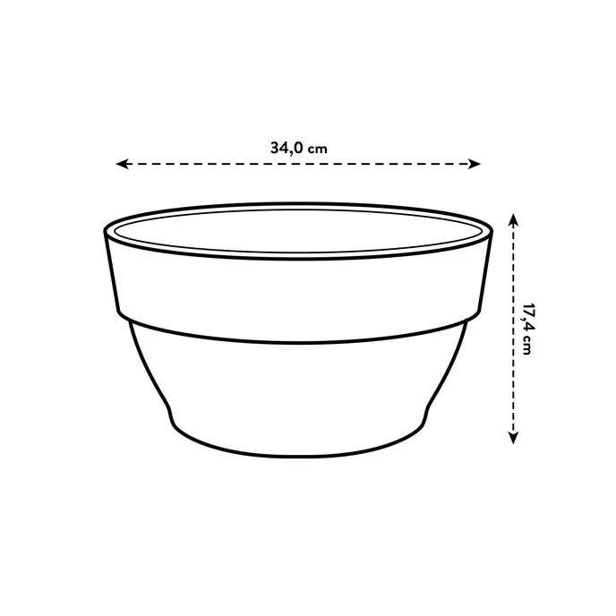 Vibia Campana Bowl 34cm Living Concrete - Image 3