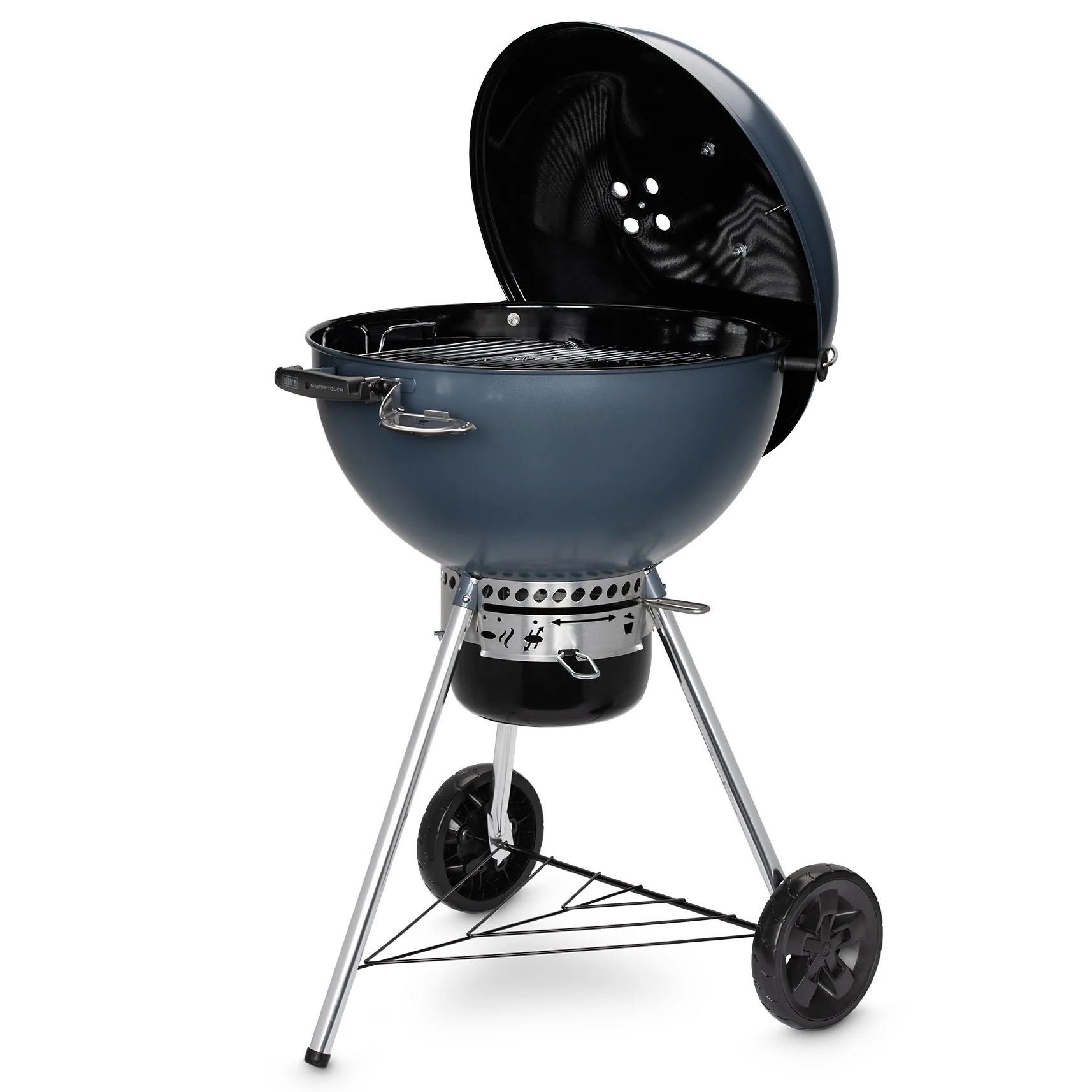 Weber Master-Touch GBS E-5750 Charcoal BBQ 57 cm Slate Blue - Image 4