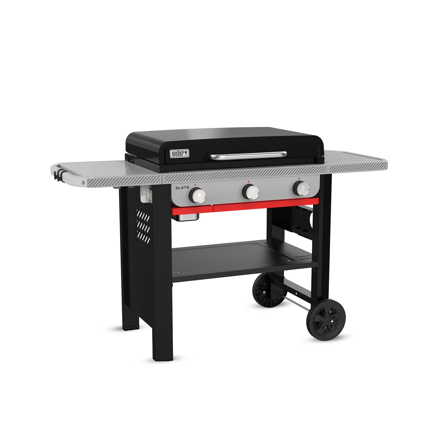 Weber Slate 71cm Premium Griddle BBQ - Black - Image 3