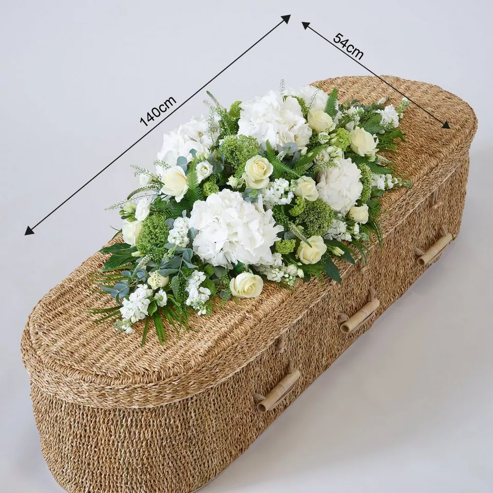 White Casket Spray - Image 5