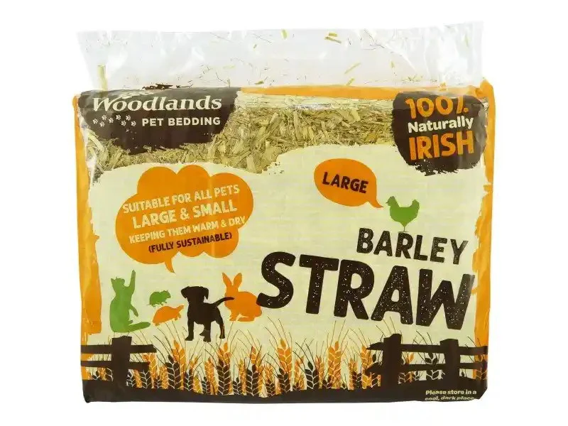 Woodlands Large Barley Straw (2.1kg)
