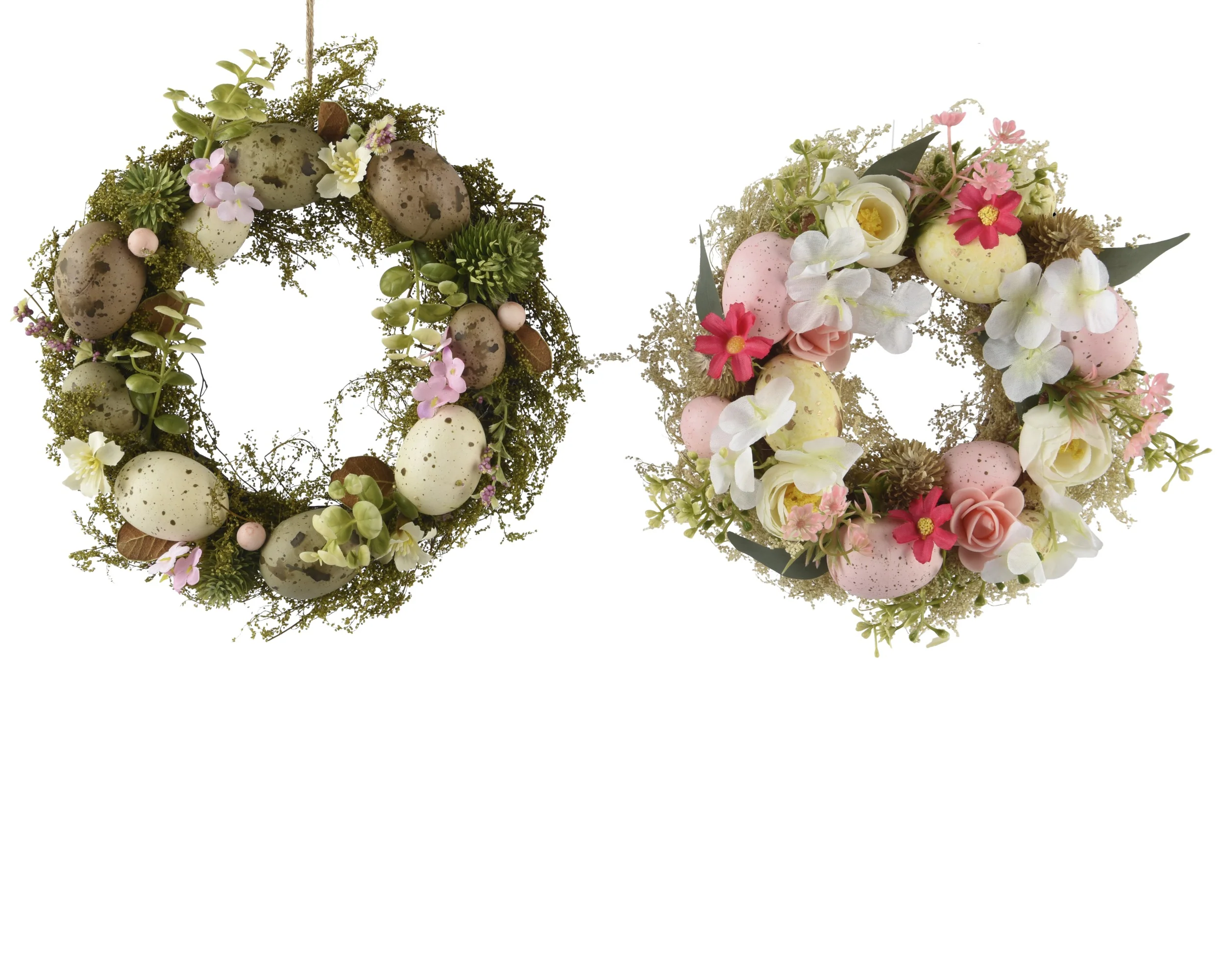 Wreath rattan egg - Sold Separately