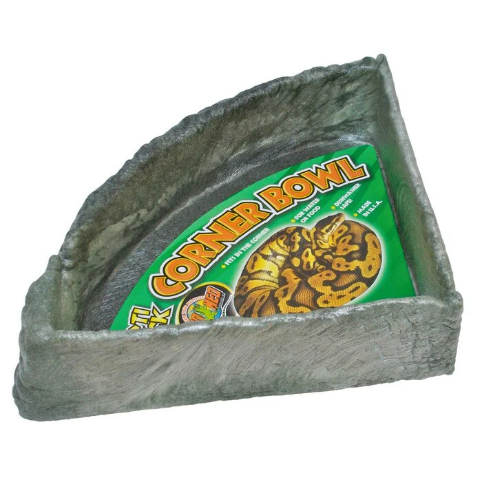 Zoo Med Repti Roock Corner Bowl Extra Large
